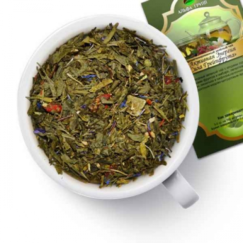 Чай зелёный «Активная Энергия-Сила Грейпфрута»