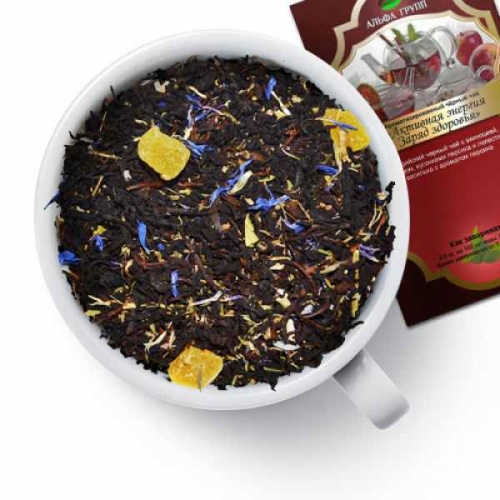 Чай чёрный «Активная энергия-Заряд здоровья»