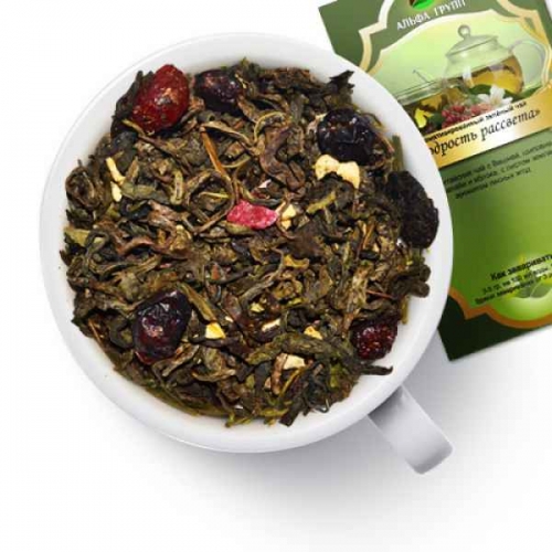 Чай зелёный «Бодрость рассвета»