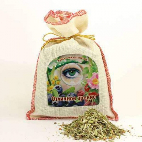 Травяной чай «Отличное зрение»