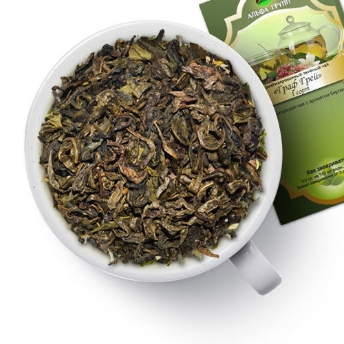 Чай зелёный «Граф Грей» 1 сорт